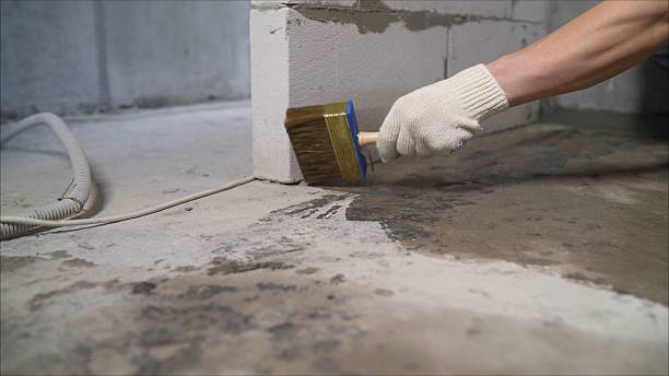 SJ Waterproofing Pros Basement Waterproofing coverage map for McClure, PA and surrounding area